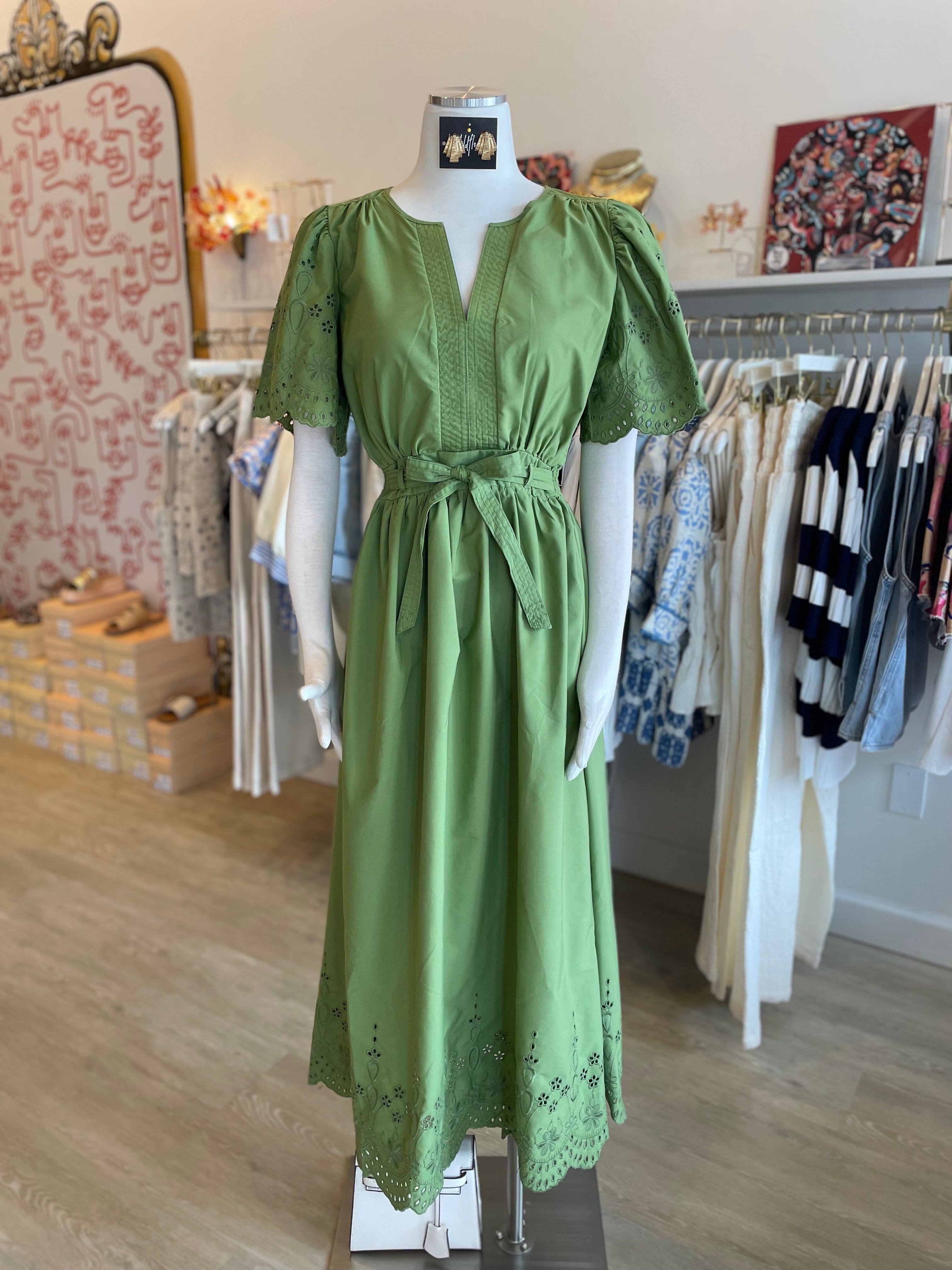 アポリナ　nola dress ３-５Ｙ Nola Dress – What A Princess LLC