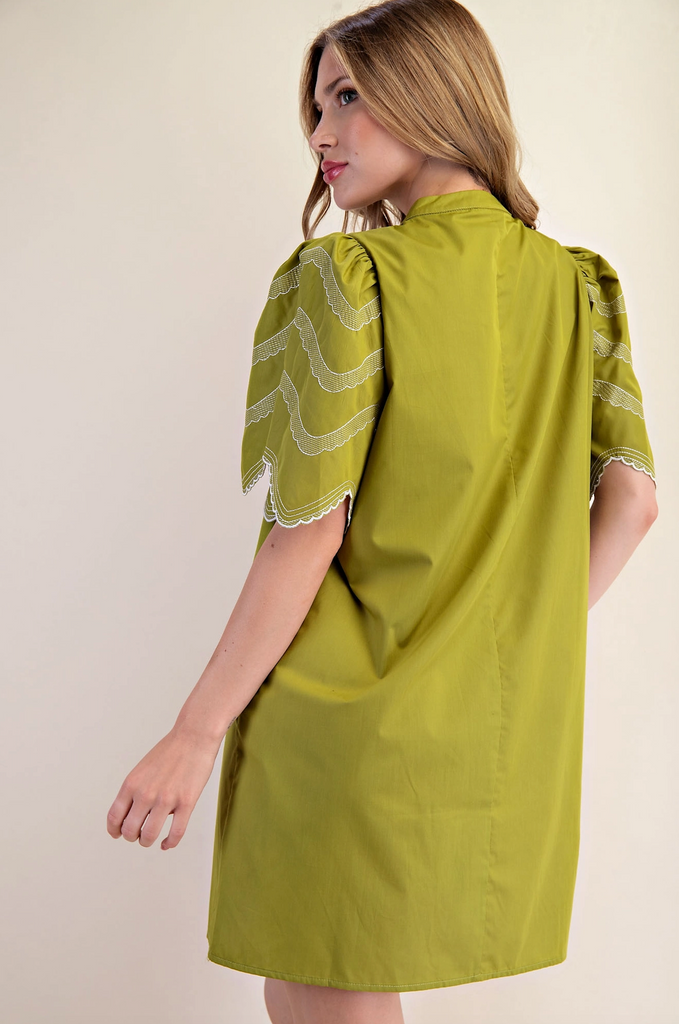 Chartreuse Dress