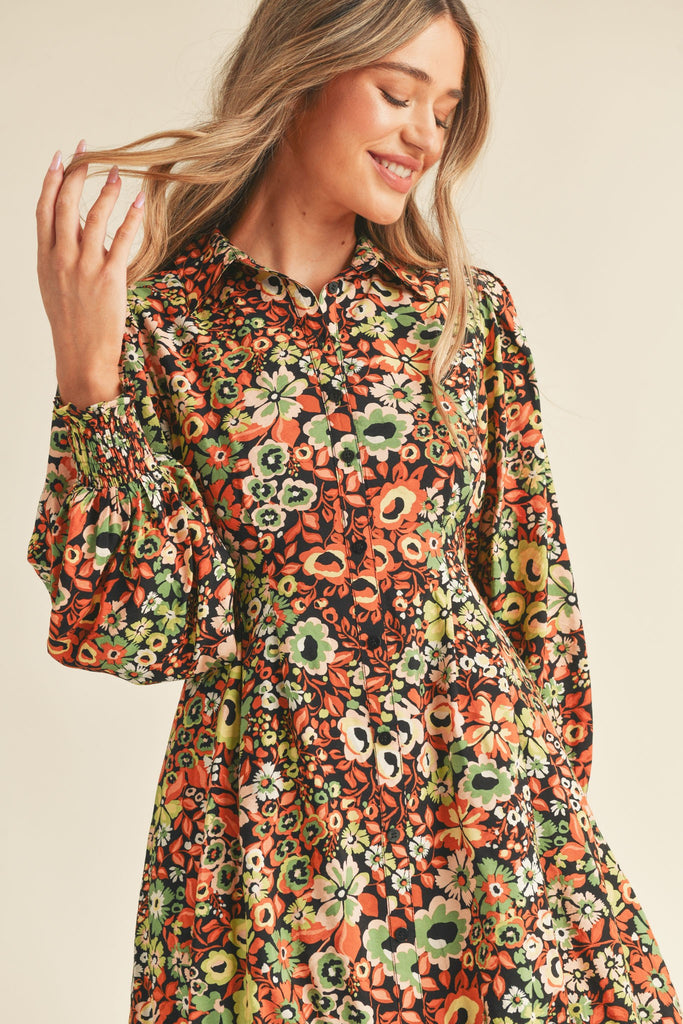 Claud Floral Dress