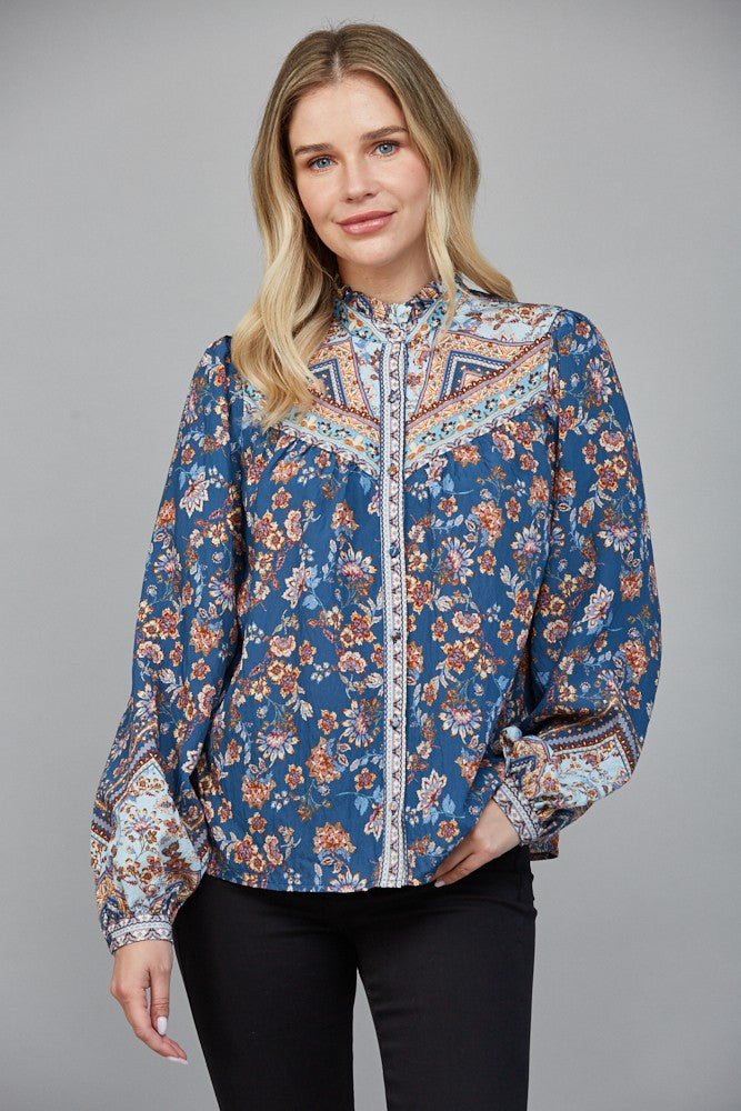 Nessa Print Top