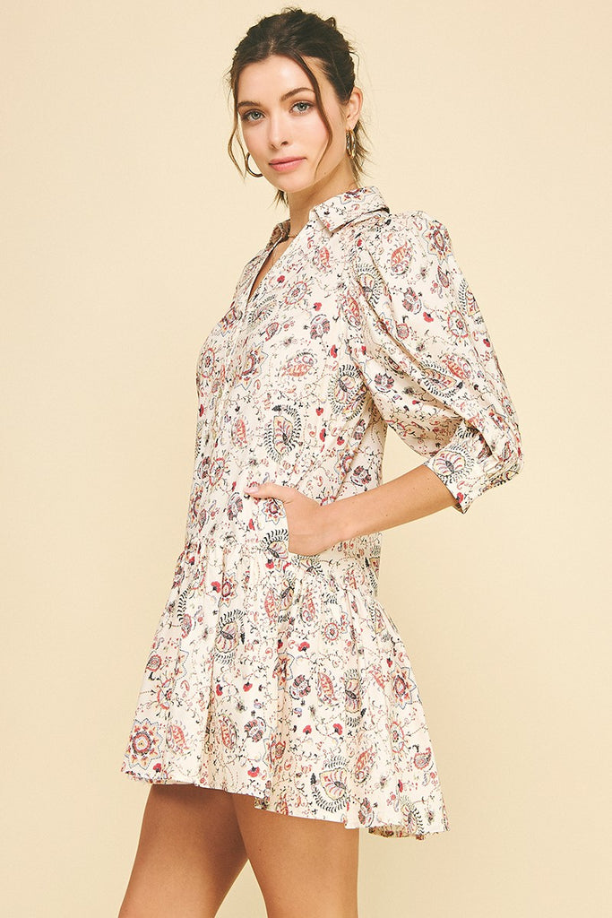 Conner Print Dress