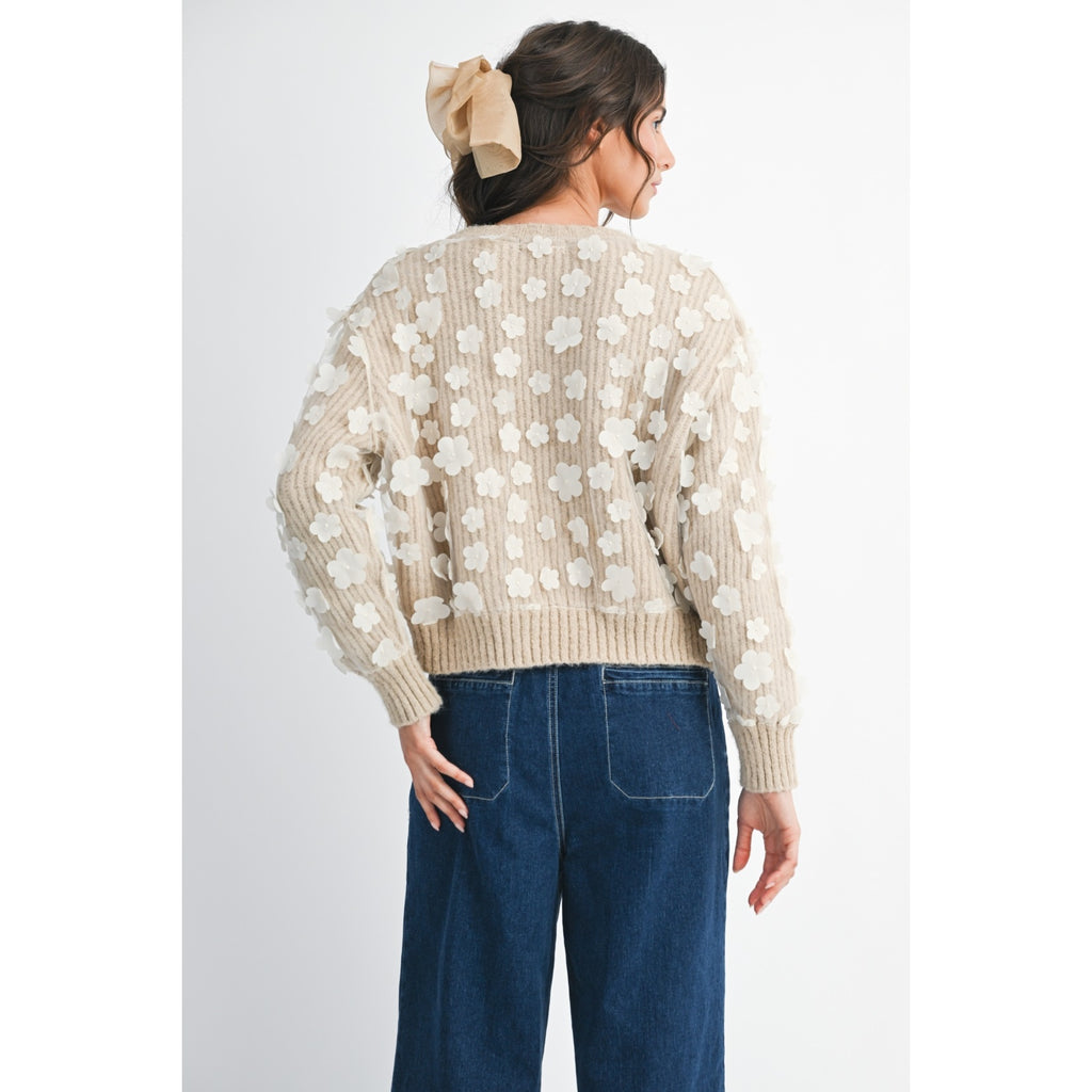 Floral Oat Swtr
