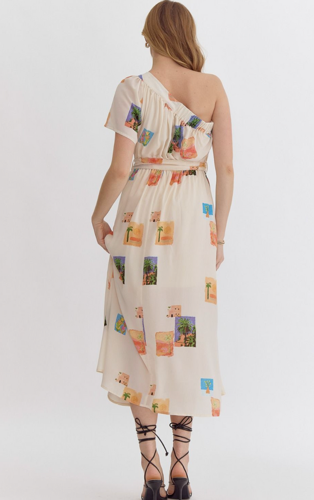Peru Print Dress