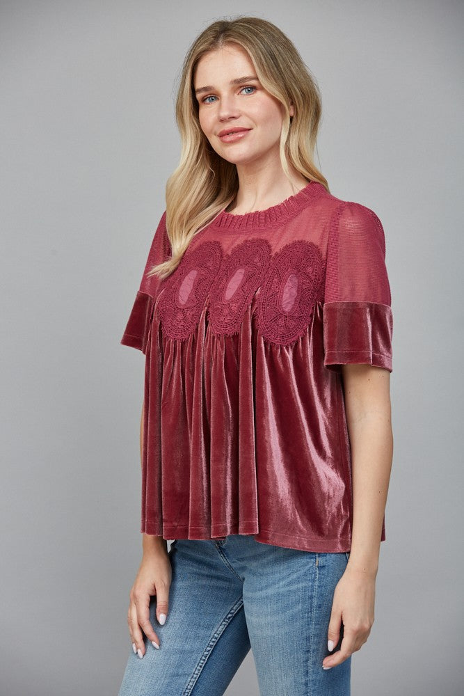 Bibb Velvet Top