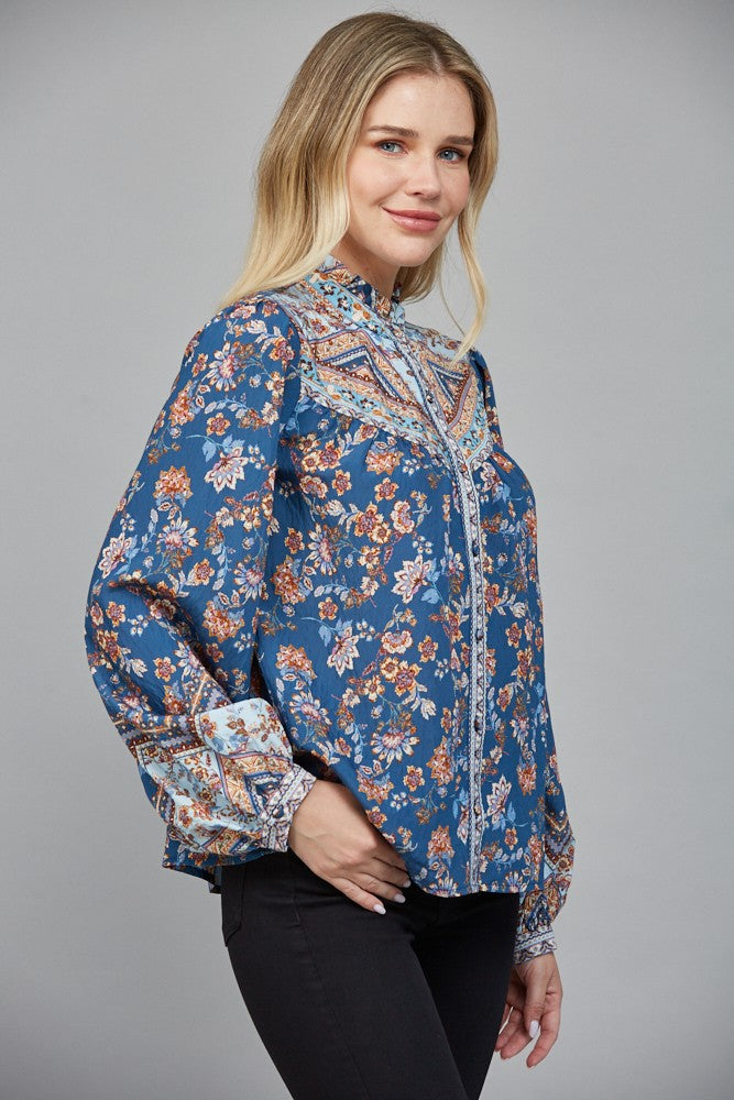Nessa Print Top