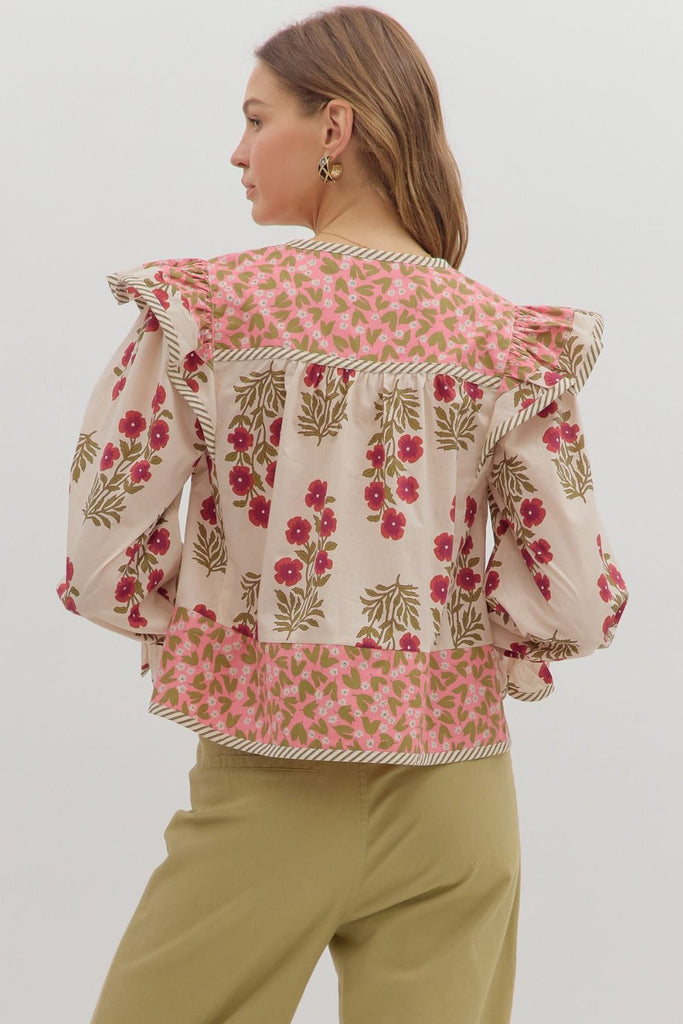 Cici Print Top