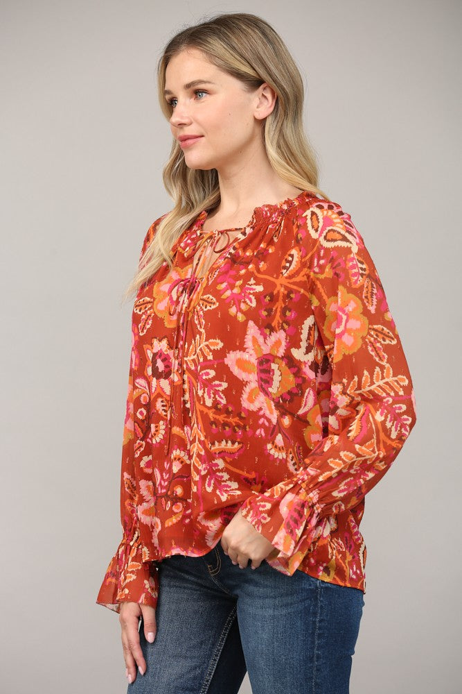 Sandy Lurex Top