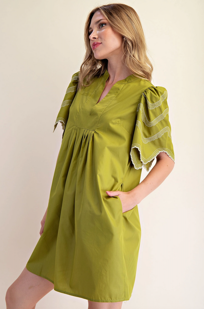Chartreuse Dress