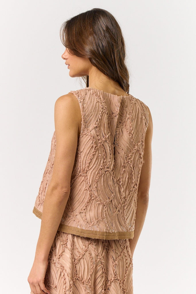 Mocha Texture Top