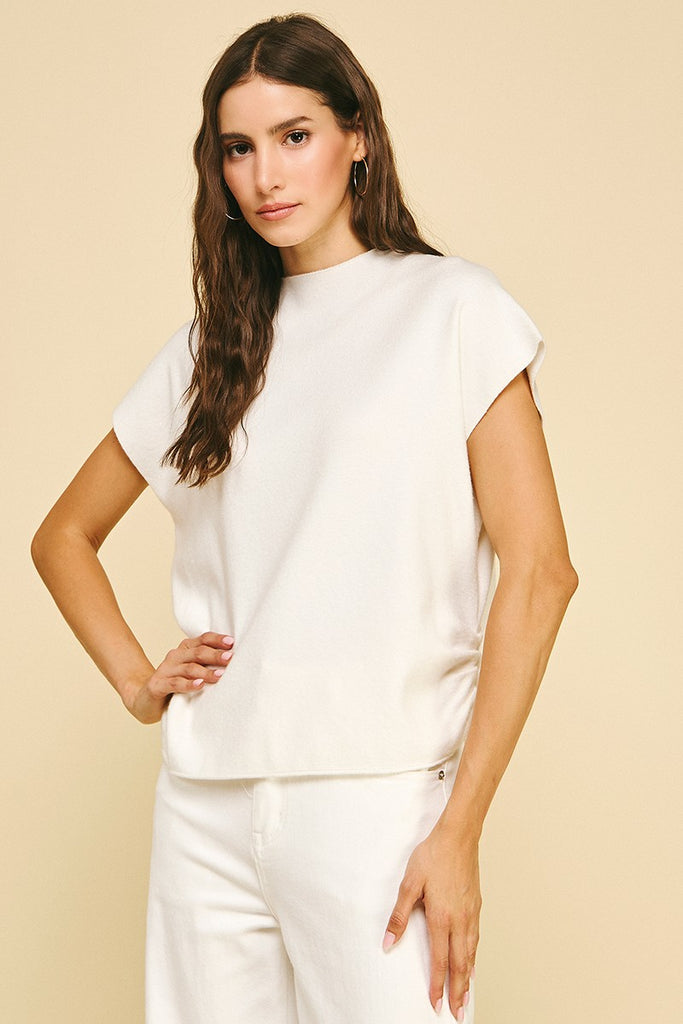 Sabine Top Wht