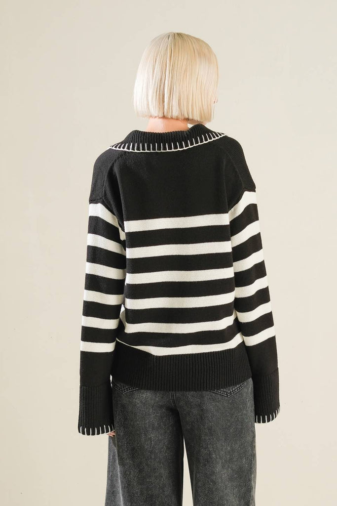 Margo Stripe Swtr