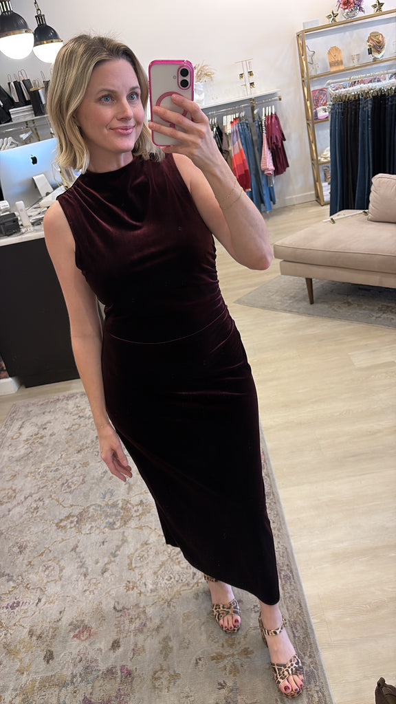 SM Mo Dress Wine