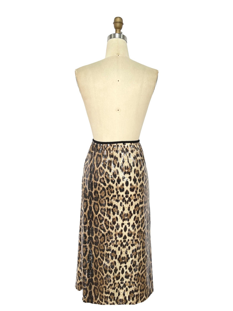 Hannah Leop Skirt