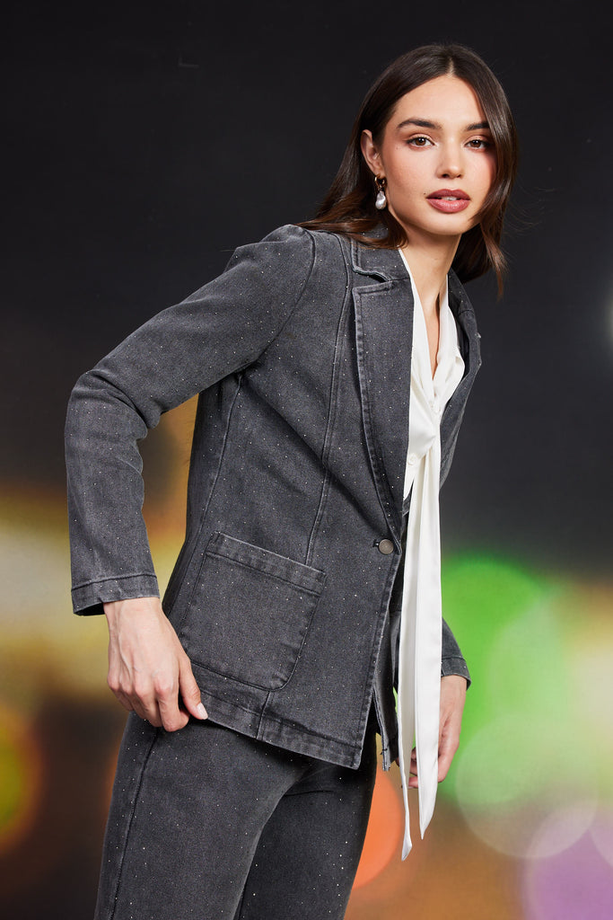 Charcoal Blazer