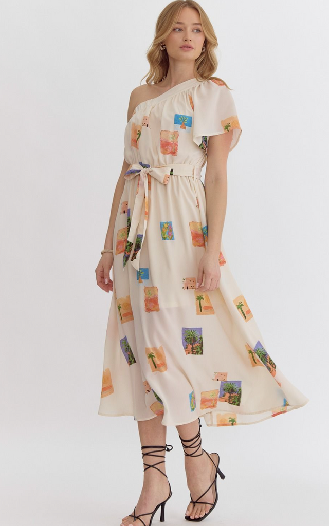 Peru Print Dress