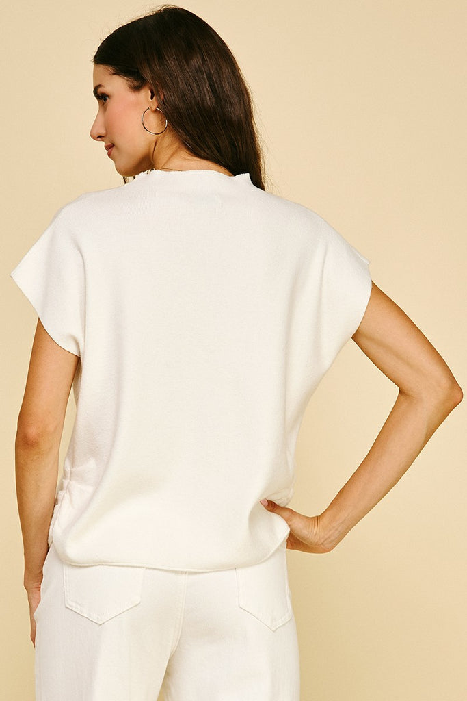 Sabine Top Wht