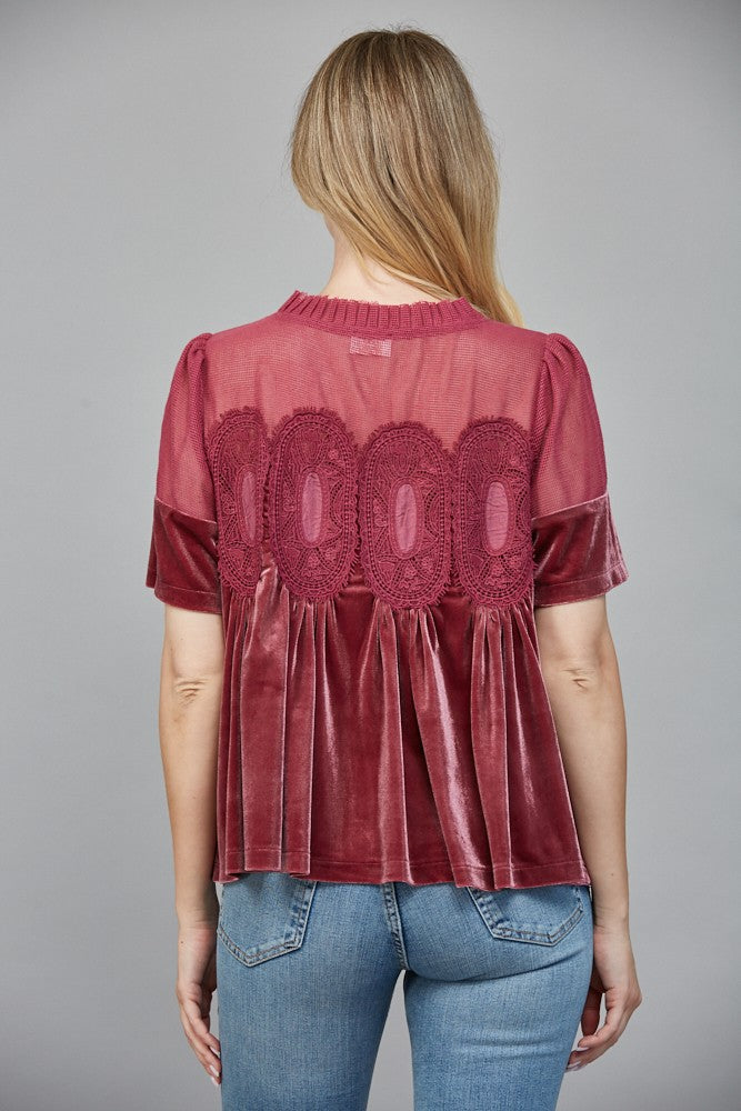 Bibb Velvet Top