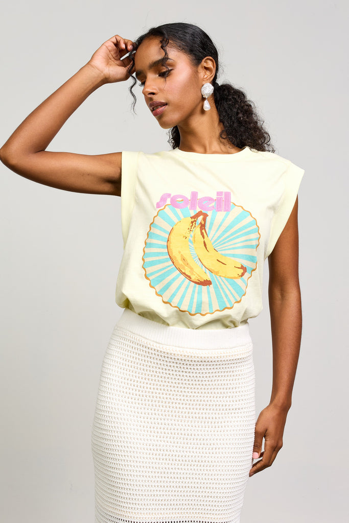 Banana Print Tee