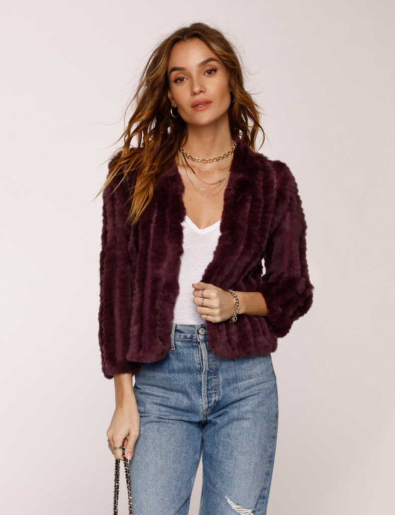 HL Rosa Jacket Aubergine